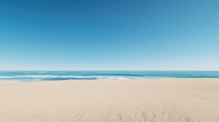 Fototapeta premium Peaceful Beach Scene
