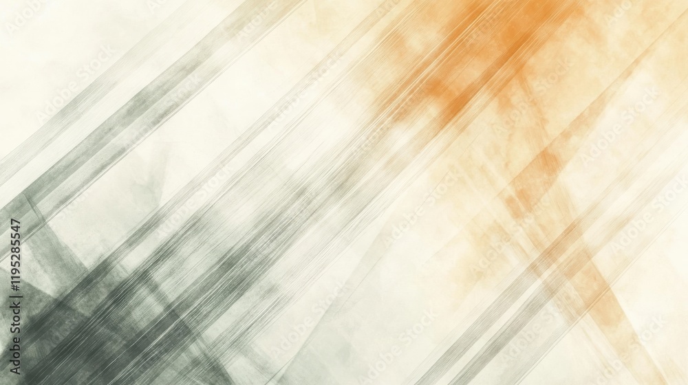 Poster Abstract pencil strokes in subtle hues create a dynamic backdrop for artistic expression and creative projects