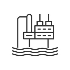 Oil Rig Icon
