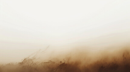 Fototapeta premium A minimalist interface with a full-page header in Mocha Mousse, featuring a subtle gradient and ample white space for text overlay