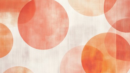 Soft pencil strokes create a gradient effect with blurred orange circles on a light background