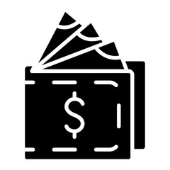 Money wallet icon