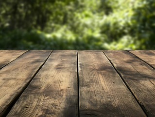 Fototapeta premium Rustic Wooden Background Illustration