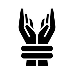 Obraz premium Hostage icon