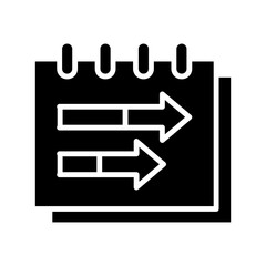 Working schedule icon