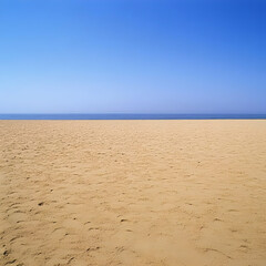 Obraz premium Beach Sand and Sky Background Image