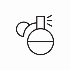 perfume spray icon vector sign