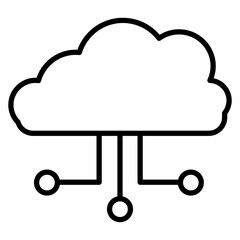 Cloud Computing Icon