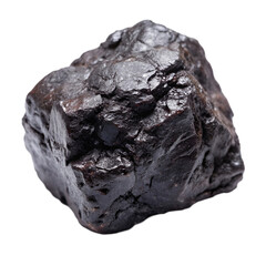 Obraz premium Coal isolated on transparent background