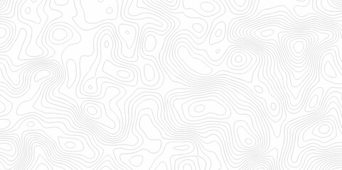 	
Abstract Vector geography landscape Topo contour map on white background, Topographic contour lines. Seamless pattern with lines Topographic map. Geographic mountain relief diagram line wave carve.
