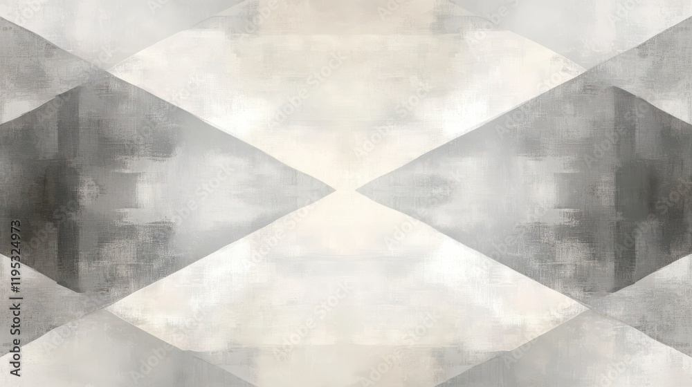 Fototapete Abstract background featuring a monochromatic theme with geometric shapes and soft gradients