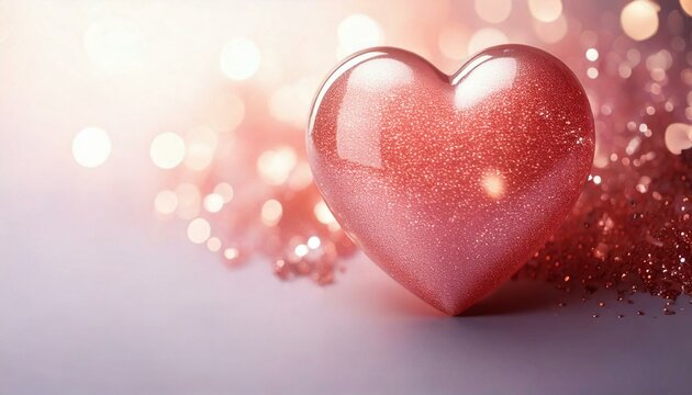 Transparent heart background