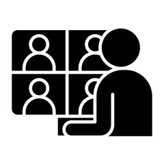 Video conference icon
