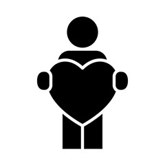 Fototapeta premium Care icon