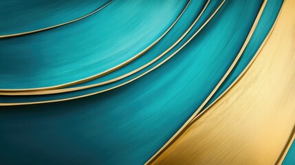 Blue and Gold Background