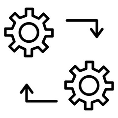 Machine to Machine Icon