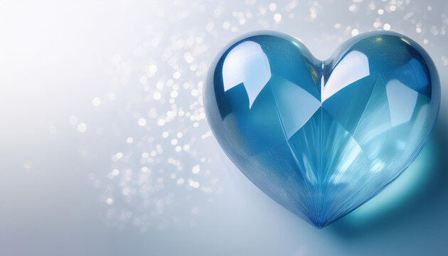 Transparent heart background