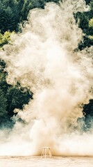 Dramatic Smoke Cloud Background  Abstract  Misty  Foggy  Nature  Chair  Surreal  Atmospher