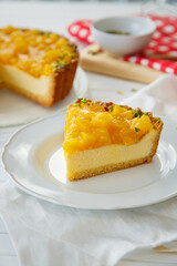 Fresh and delicious pies with filling