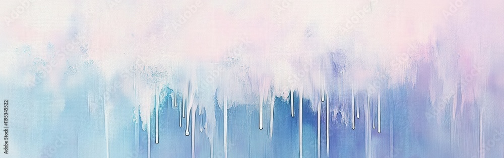 Aufkleber Abstract pencil strokes create a serene blend of natural colors and textures in a captivating design