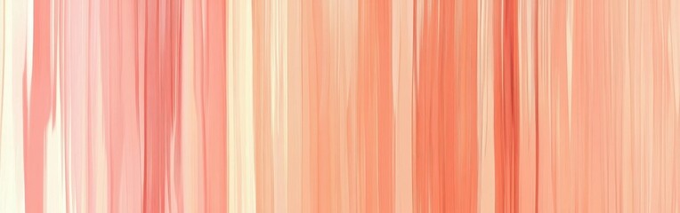 Obraz premium Abstract pastel coral and amber lines create a soft visual texture with a gradient effect in warm tones