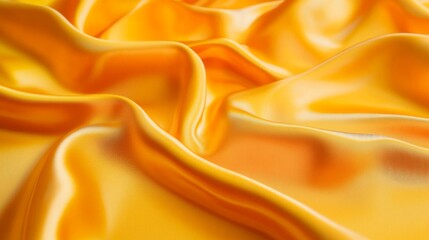 Obraz premium Stunning Gold Satin Texture - Luxurious Fabric Design