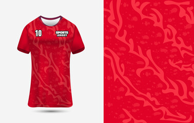 Sports jersey design for sublimation Printing. Customizable Jersey Design Background for Sublimation.