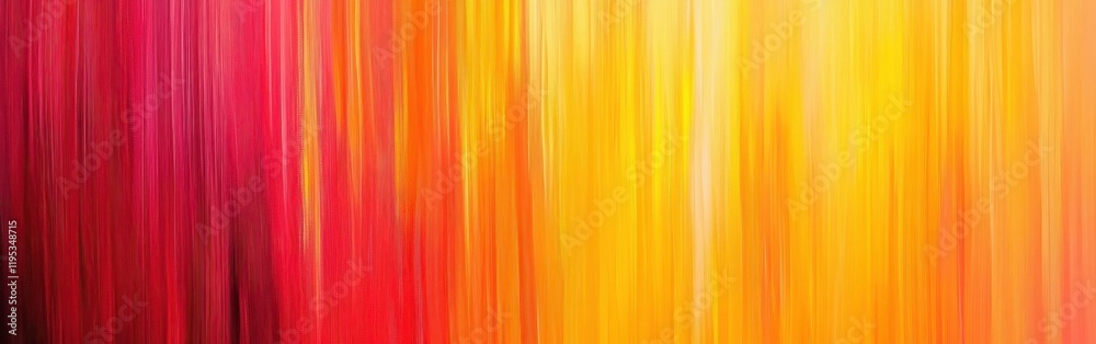 Aufkleber vibrant abstract gradient blending fiery red and warm yellow hues in a stunning visual display
