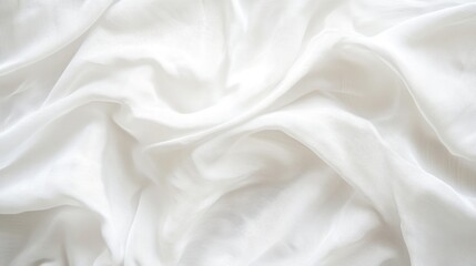 Obraz premium Stunning White Fabric Texture: Elegant and Simple Design