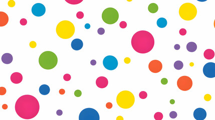Colorful Circle Abstract Background