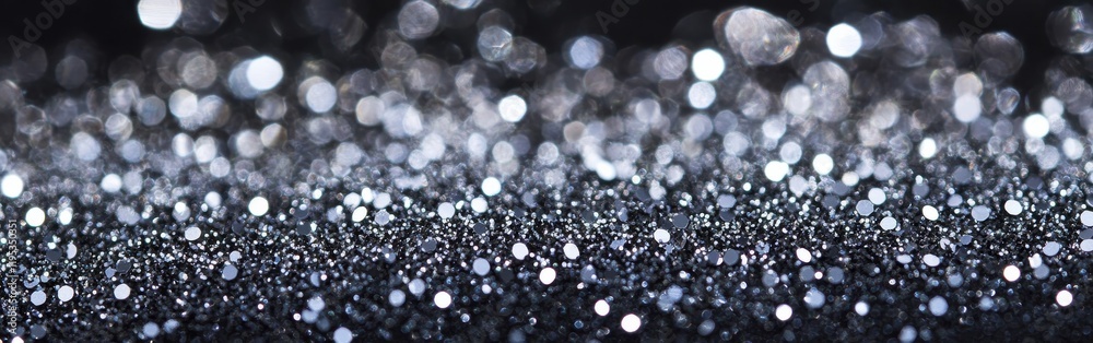 Aufkleber Sophisticated gray glimmering texture creates an elegant backdrop for various artistic applications