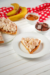 Fresh and delicious pies with filling