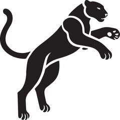 Stunning Tiger Silhouette Vectors