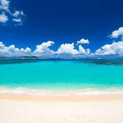 Tropical Beach Background Image