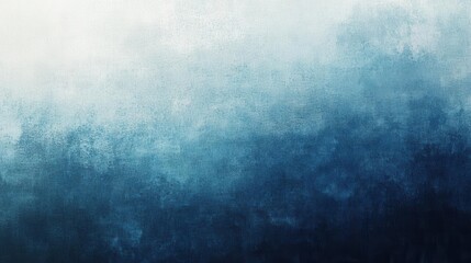 Obraz premium gradient background featuring light blue rays fading into dark blue, textured with grainy noise, creating an abstract and moody atmosphere for digital artwork or design elements