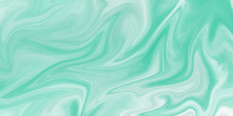 Obraz premium Abstract background of colorful liquid liner. Abstract texture of liquid acrylic. Macro mineral stone malachite on a white background
