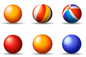 Colorful Ball Illustration