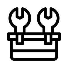 workshop line icon