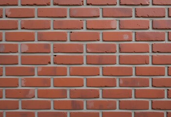 Obraz premium Red brick wall texture with details
