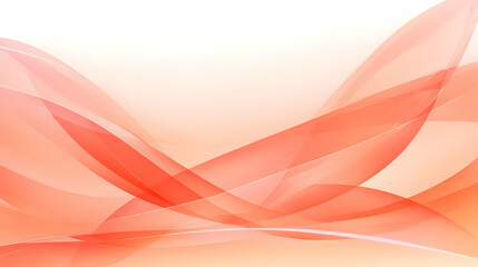 Abstract Orange Wave Background Illustration