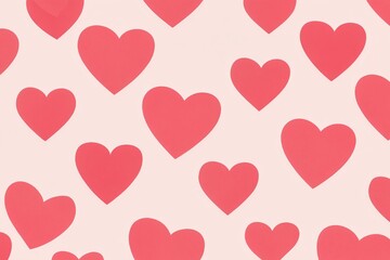 Colorful heart patterns create a cheerful backdrop for celebrations and romantic occasions. Valentine’s Day, date, engagement, love, wedding, background