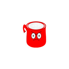 Mug Angry Emoticon