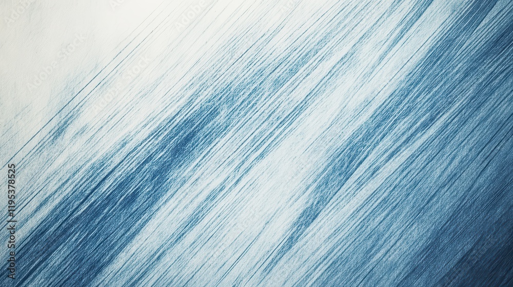 Poster Pencil strokes create a calming abstract backdrop in soft pastel colors, evoking a serene and artistic atmosphere