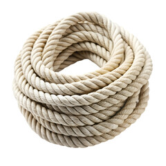 Rope isolated on transparent background