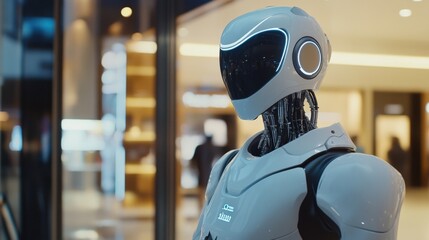 Humanoid Robot with AI Technology for Interaction and Assistance