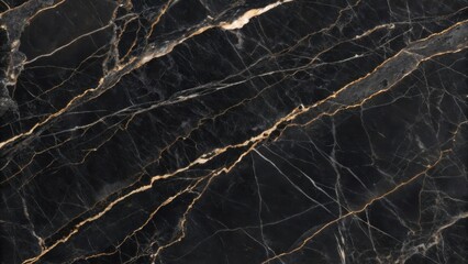 High-resolution image of dark marble with gold veining suitable for various design applications