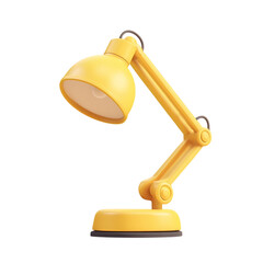 A Delightful Yellow Desk Lamp: Illumination and Design