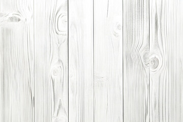 Obraz premium Weathered White Wood Plank Texture