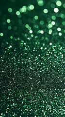 Fototapeta premium Emerald Glitter Abstract Background