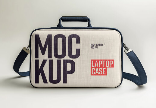 Laptop Case Mockup: Perfect for Design and Bag Presentation Generated with AI